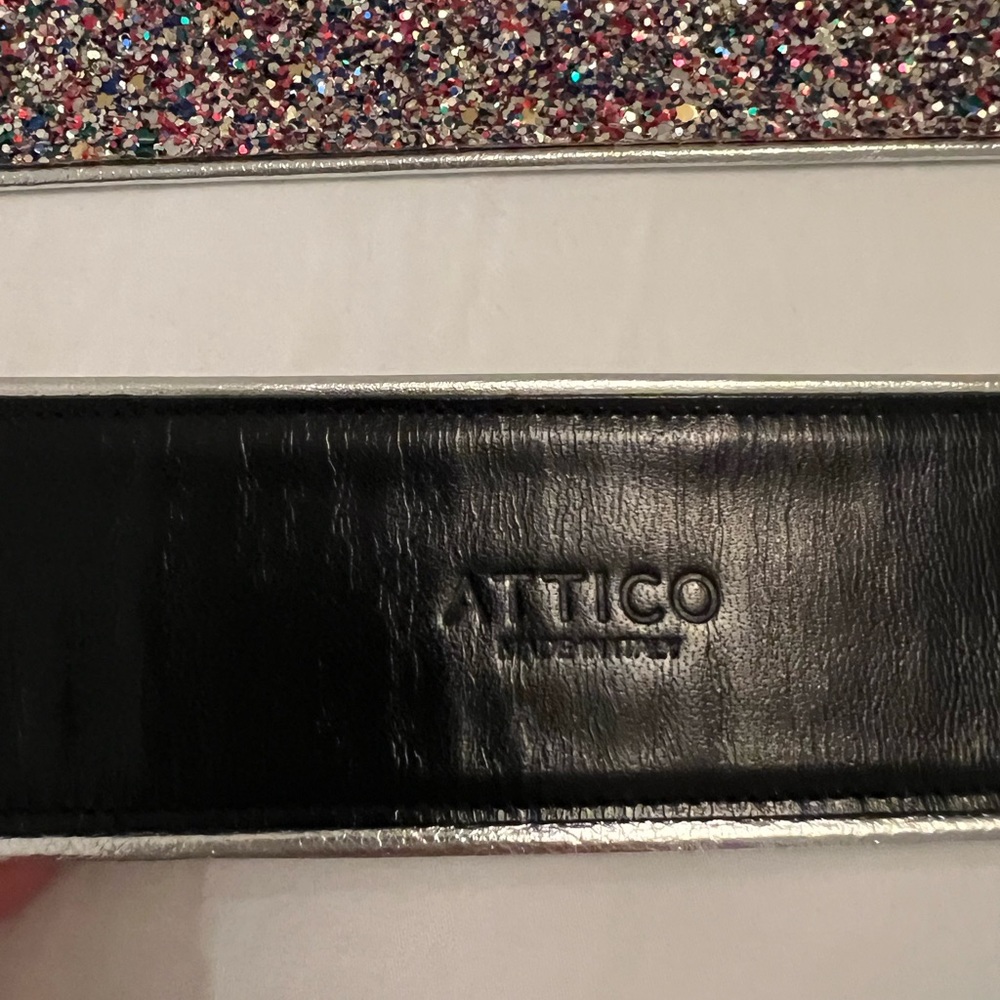 The Attico ankle / braclet straps glitter - Picture 3 of 7